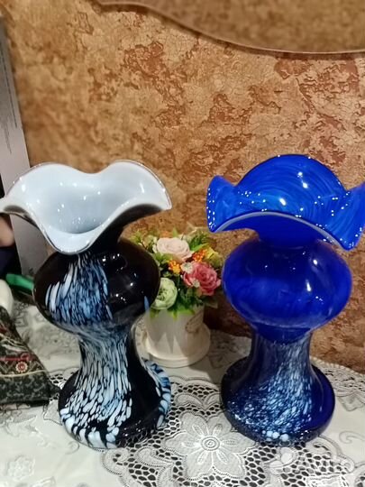 Ваза сульфидное стекло 29,30см 