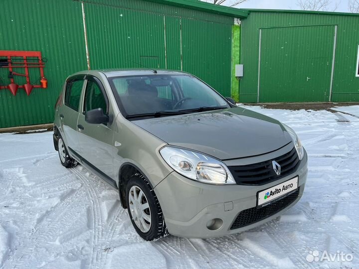 Renault Sandero 1.6 МТ, 2011, 54 000 км