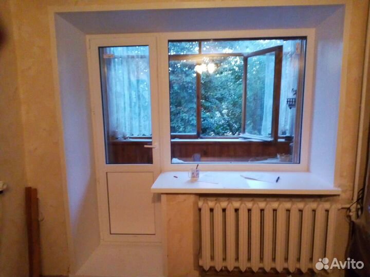 Пластиковое окно 600х600