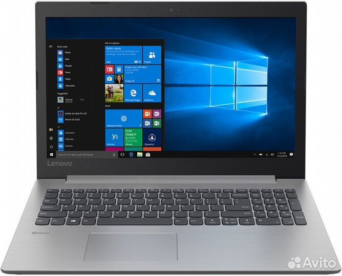 Lenovo 15.6 i5-8300H 4яд8п GTX1050 12Гб SSD256+1Тб