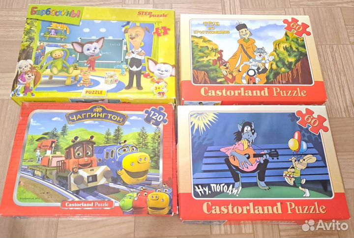 Продаю пазлы в ассортименте