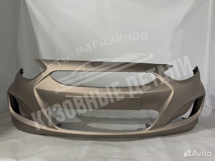 Бампер передний Хендэ Солярис 10-14 любой цвет