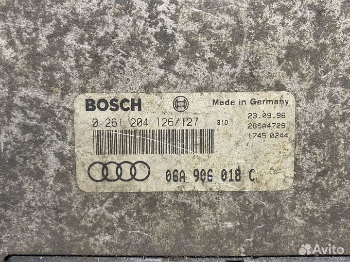 Эбу двигателя VAG Golf A3 Bora