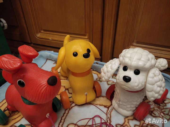 Игрушки - каталки СССР