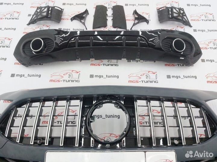 Обвес Mercedes A-Class w177 стиль A35 AMG седан