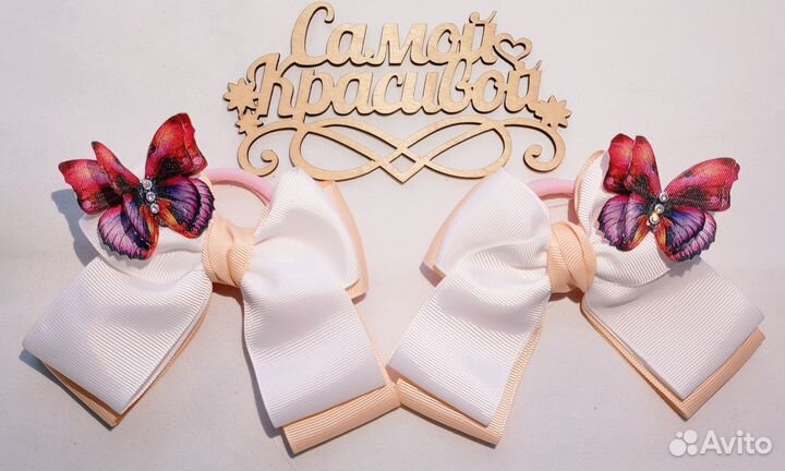 Красивые бантики ручной работы