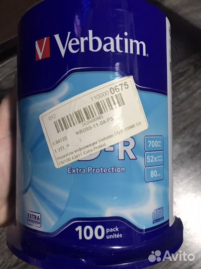 CD-R диски Verbatim