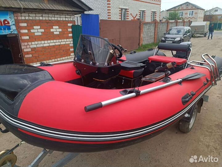 Лодка риб. 450 мотор ymaha 30