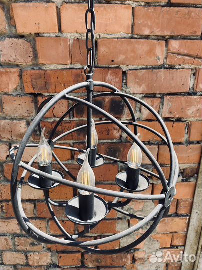 Люстра рэтро, дизайнерская