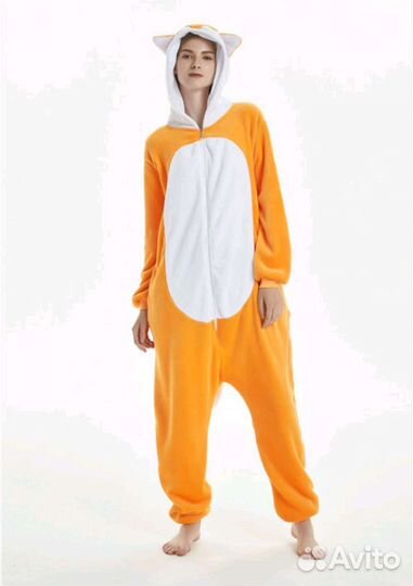 Пижама кигуруми лиса