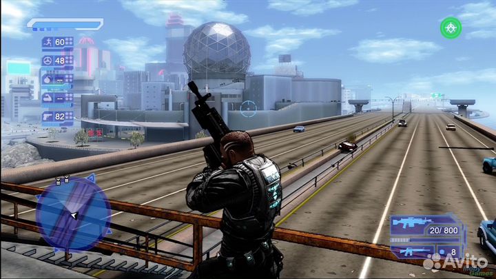 Crackdown xbox 360 анг. б\у