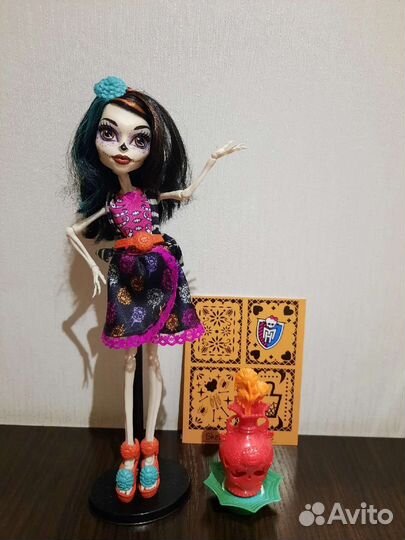 Кукла Монстер Хай Скелита Калаверас, Клео и Гулия