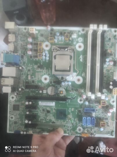 Игровой компьютер с монитором