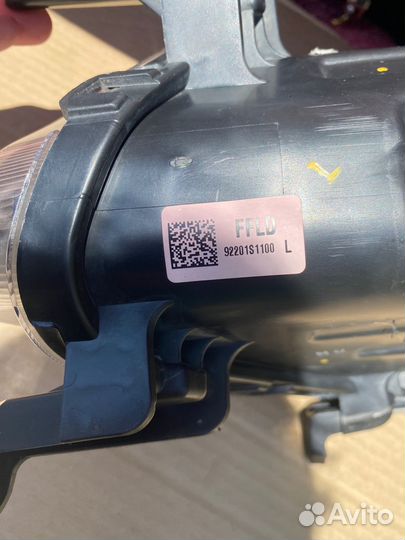 Фара на hyundai santa fe 4