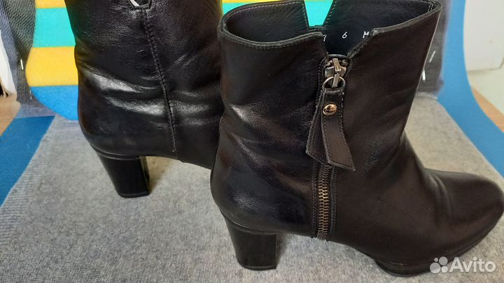 Полусапоги 37 размер, чёрные