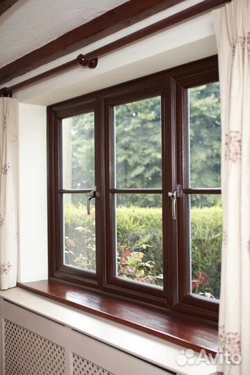 Окно с ламинацией