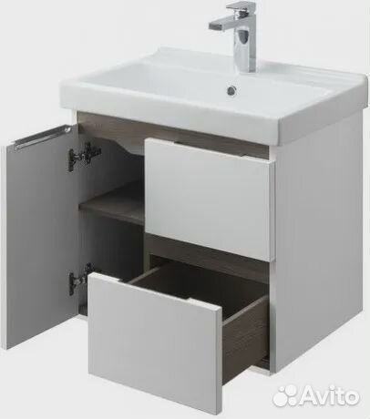 Тумба с раковиной aquaton (Акватон) 1a2585k0nrc80