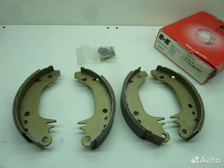 Citroen AX/Saxo,Peugeot 106/205/309 Колодки Задние