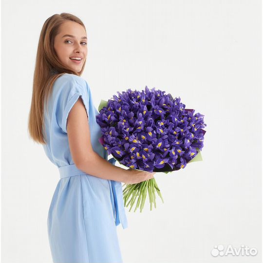 Букет из 51 ириса