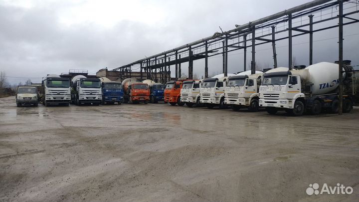 Бетон на щебне с производства