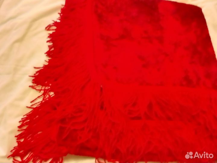 Скатерть бархатная СССР