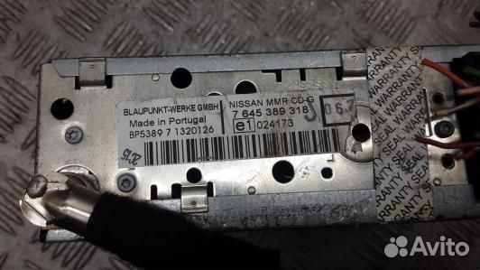 Магнитола nissan note E11 (93D36I401)