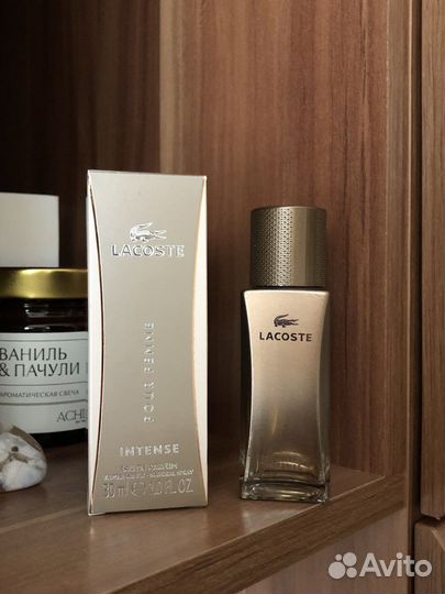 Туалетная вода lacoste pour femme intense 30мл
