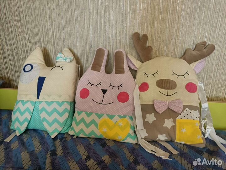 Бортики в кроватку