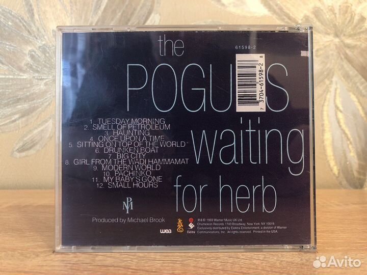 CDr самопал The Pogues – Waiting For Herb
