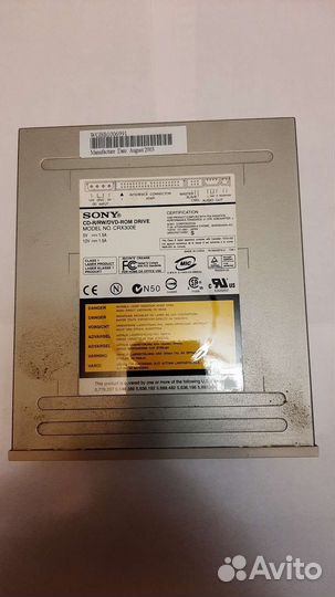 Привод CD-R/RW DVD-ROM drive sony