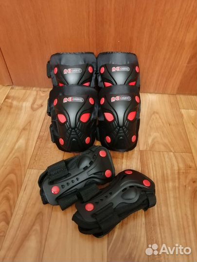 Коньки детские + защита