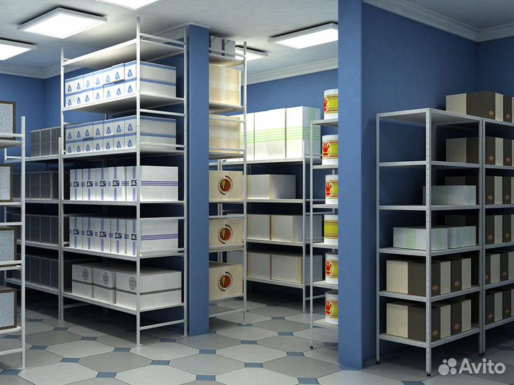 Стойка металлического стеллажа 1800 мм