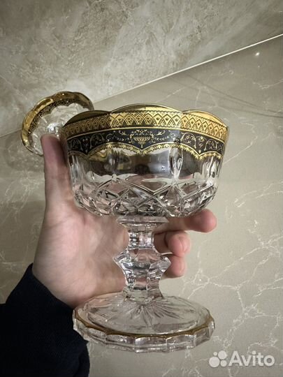 Креманки хрусталь