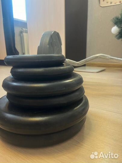 Гриф для штанги с блинами