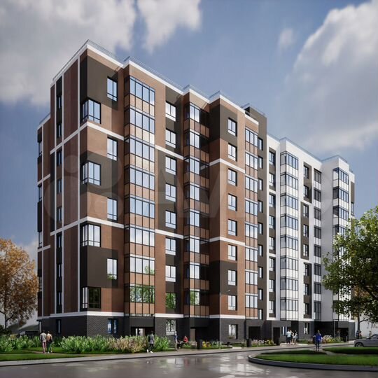 1-к. квартира, 39,8 м², 7/9 эт.