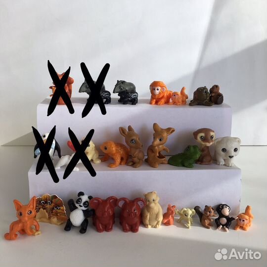 Игрушки из Киндера животные и др