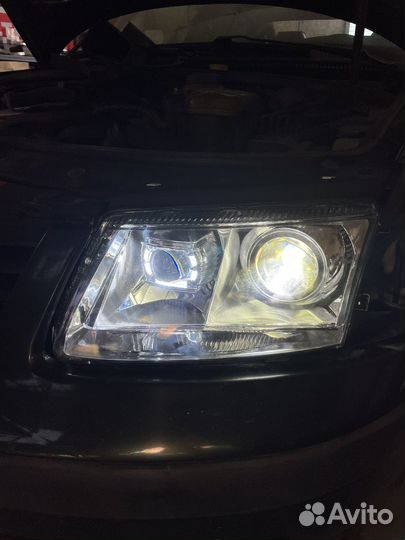 Передние фары volkswagen B5 дорест