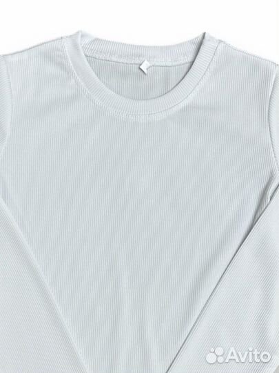 Лонгслив для девочки в школу (4647)