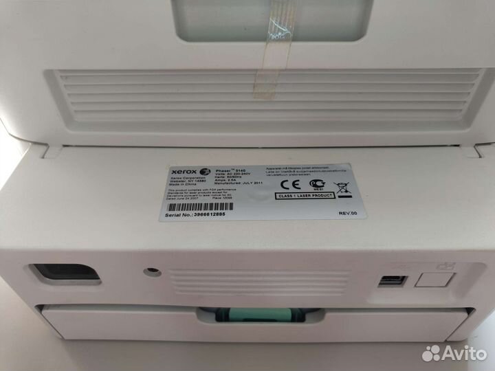 Принтер лазерный Xerox Phaser 3140 + 2 картриджа