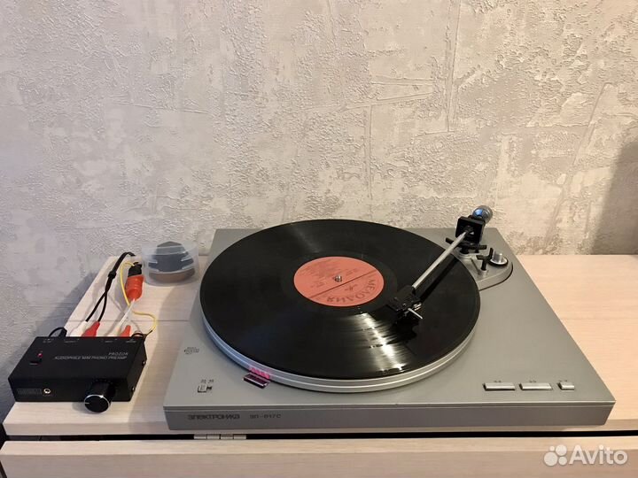 Проигрыватель электроника эп 017с