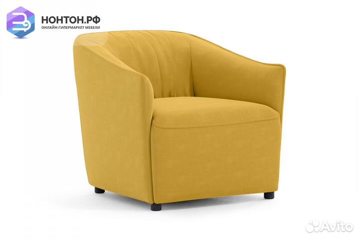 Кресло Флэш горчичное