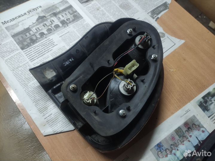 Задние фонари для chevrolet lanos