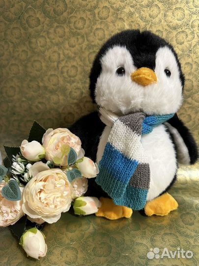 Мягкие игрушки (пингвины,кошки,собаки и др.)