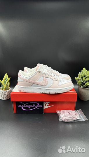 Nike dunk low pink paisley