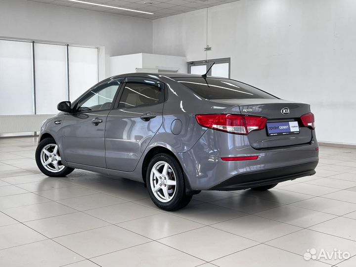 Kia Rio 1.6 AT, 2015, 124 200 км