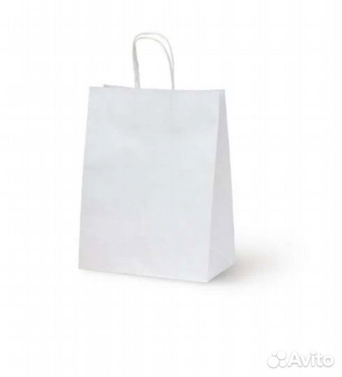 Бумажный пакет, с ручками
