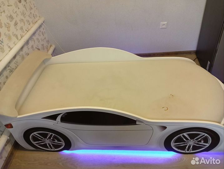 Детская кровать машина бу