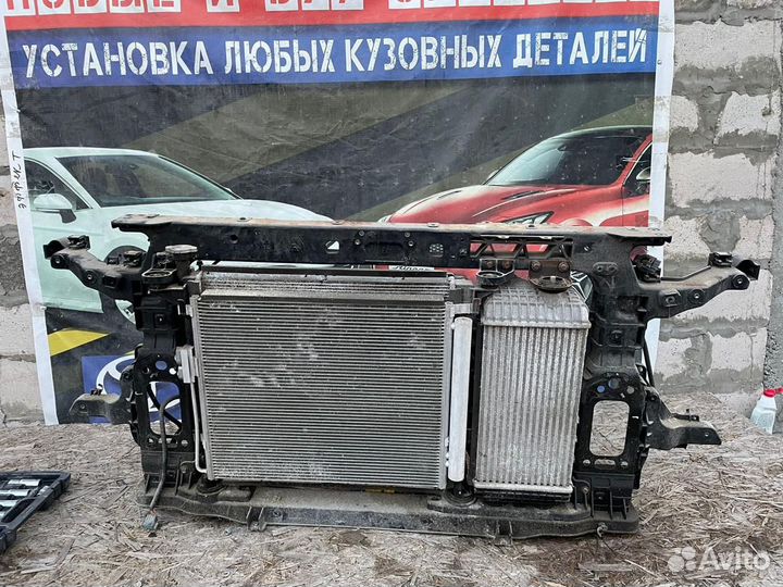 Hyundai santa fe 4 кассета радиаторов