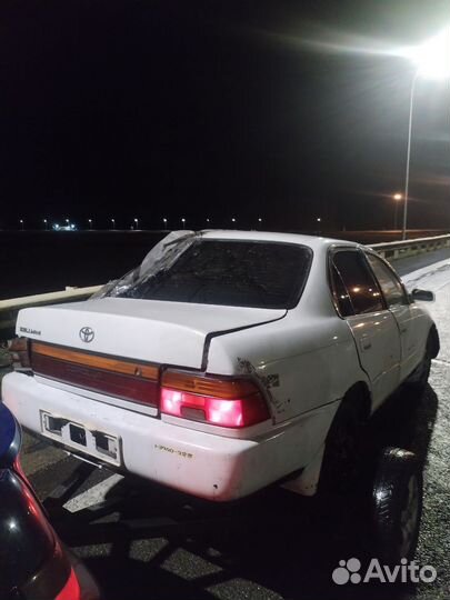 Toyota corolla ae100 разбор