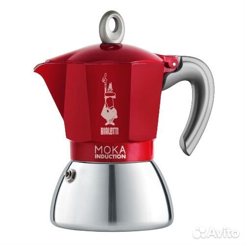 Гейзерная кофеварка Bialetti Moka Induction 2